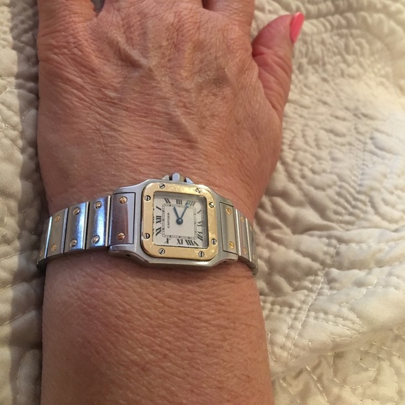 Cartier Santos 2 Toned Watch main image 7